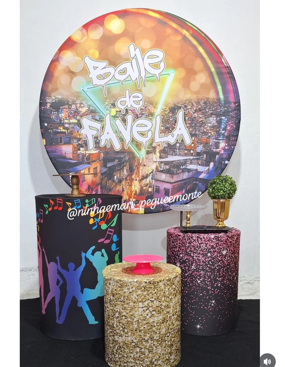Kit Prata Baile de Favela  - N&M-pegue e monte