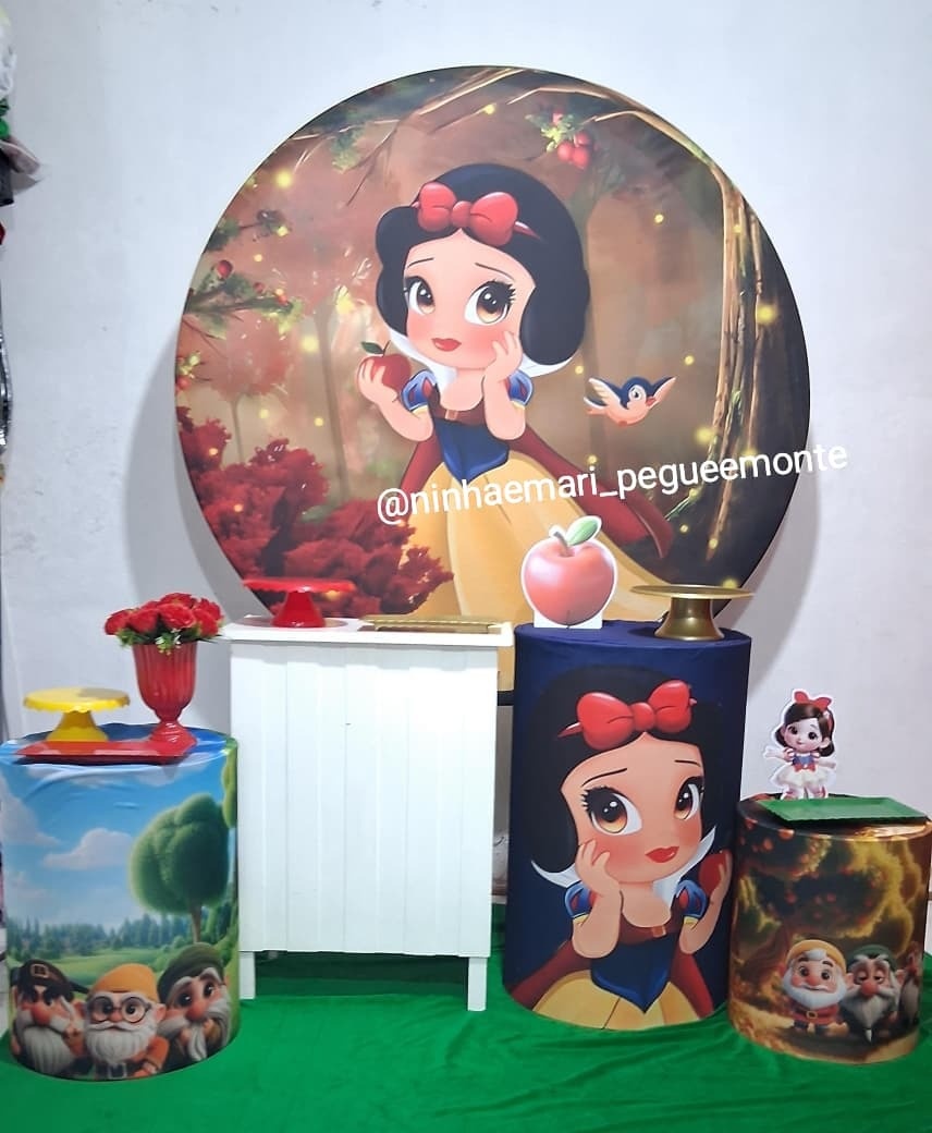 Kit Ouro Branca de Neve - N&M-pegue e monte
