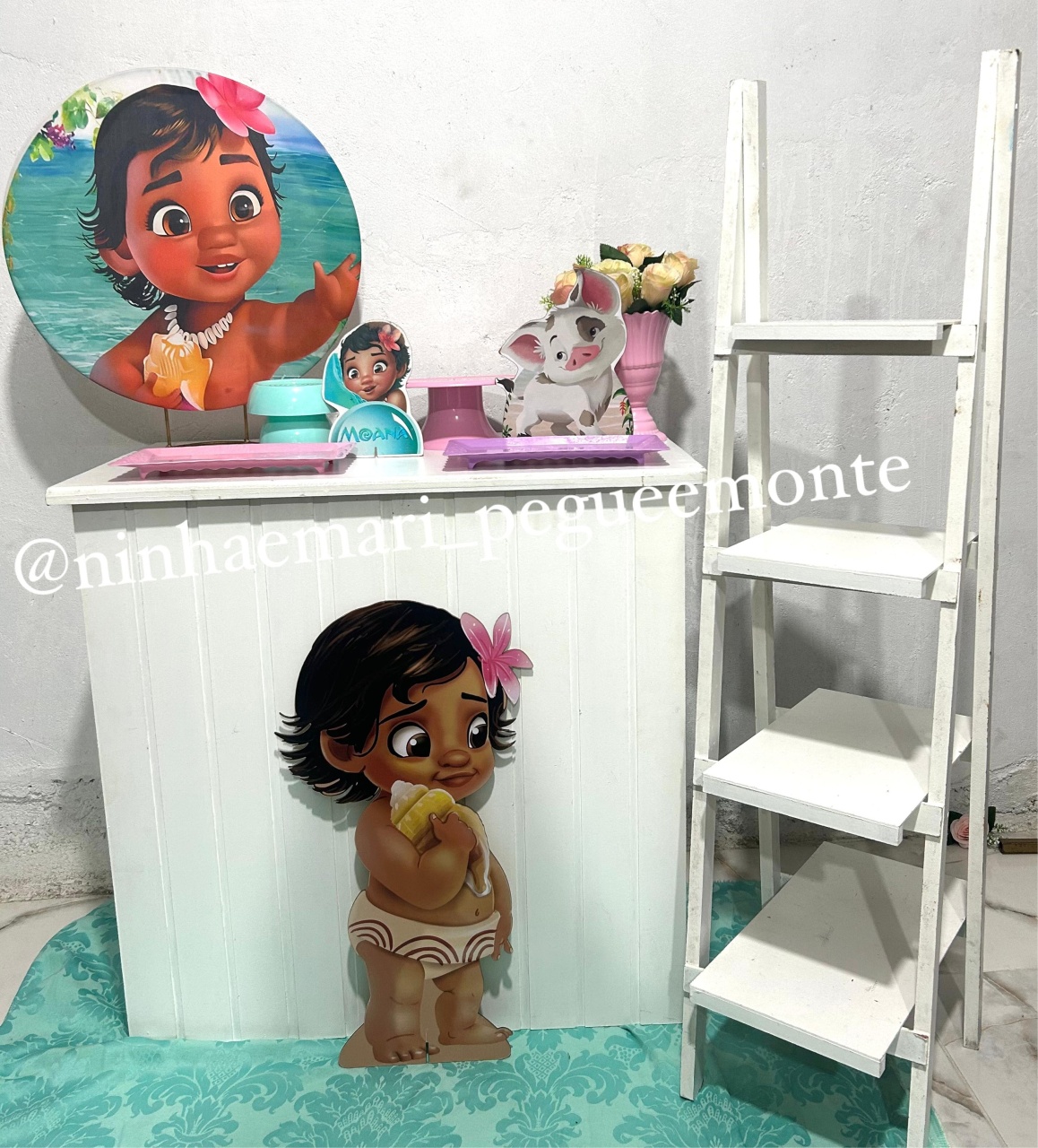 Kit Mesa Moana Baby - N&M-pegue e monte