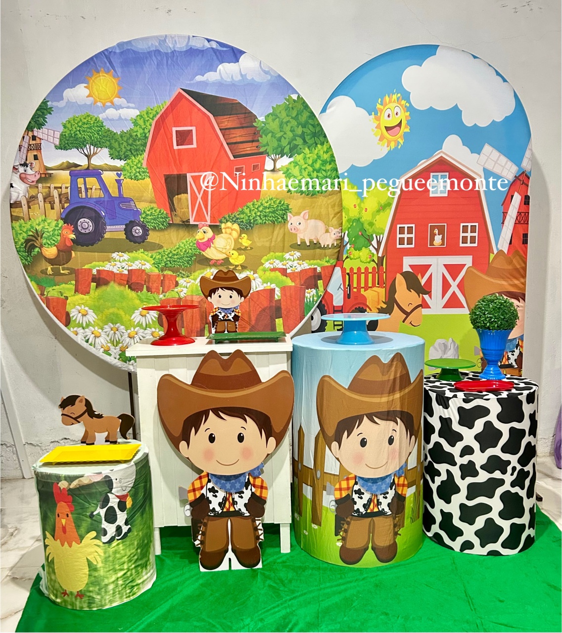 Kit Diamante Fazendinha - N&M-pegue e monte