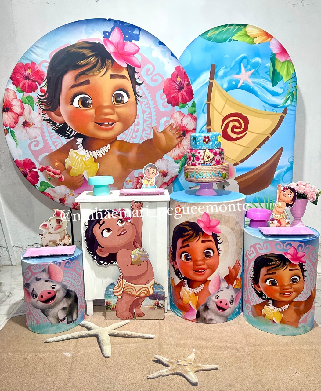Kit Diamante Moana Baby 1 - N&M-pegue e monte