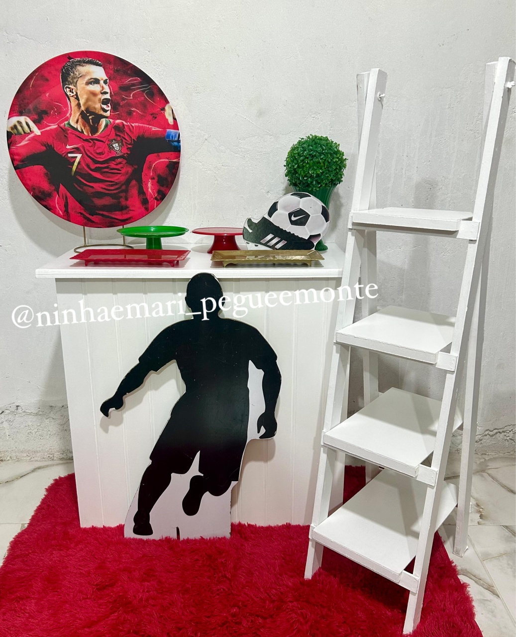 Kit Mesa Cristiano Ronaldo  - N&M-pegue e monte
