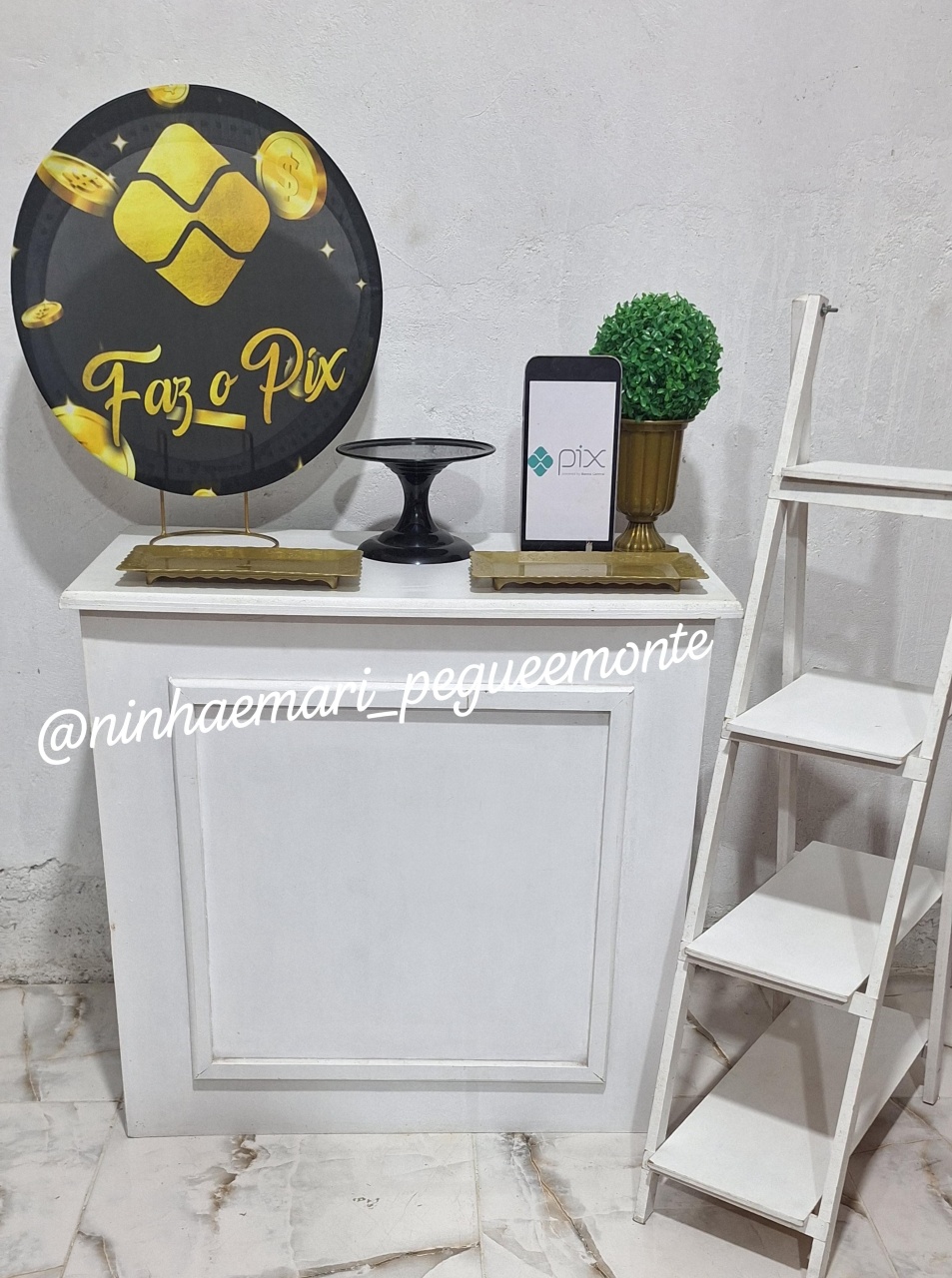 Kit Mesa Faz O Pix - N&M-pegue e monte