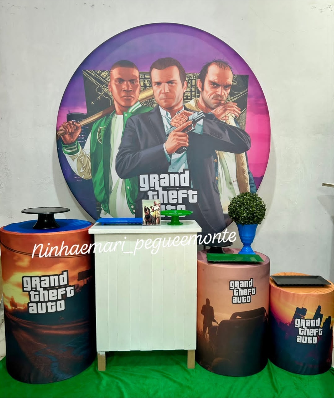 Kit Ouro Gta - N&M-pegue e monte