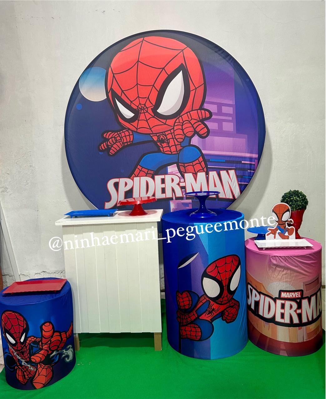 Kit Ouro Homem Aranha 4 - N&M-pegue e monte