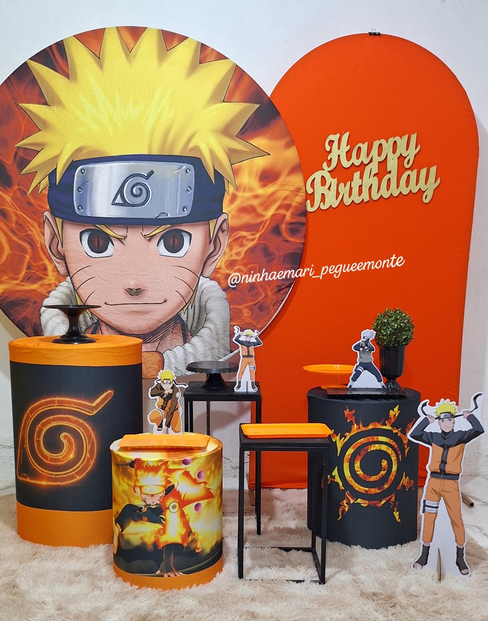 Kit Diamante Naruto 3  - N&M-pegue e monte