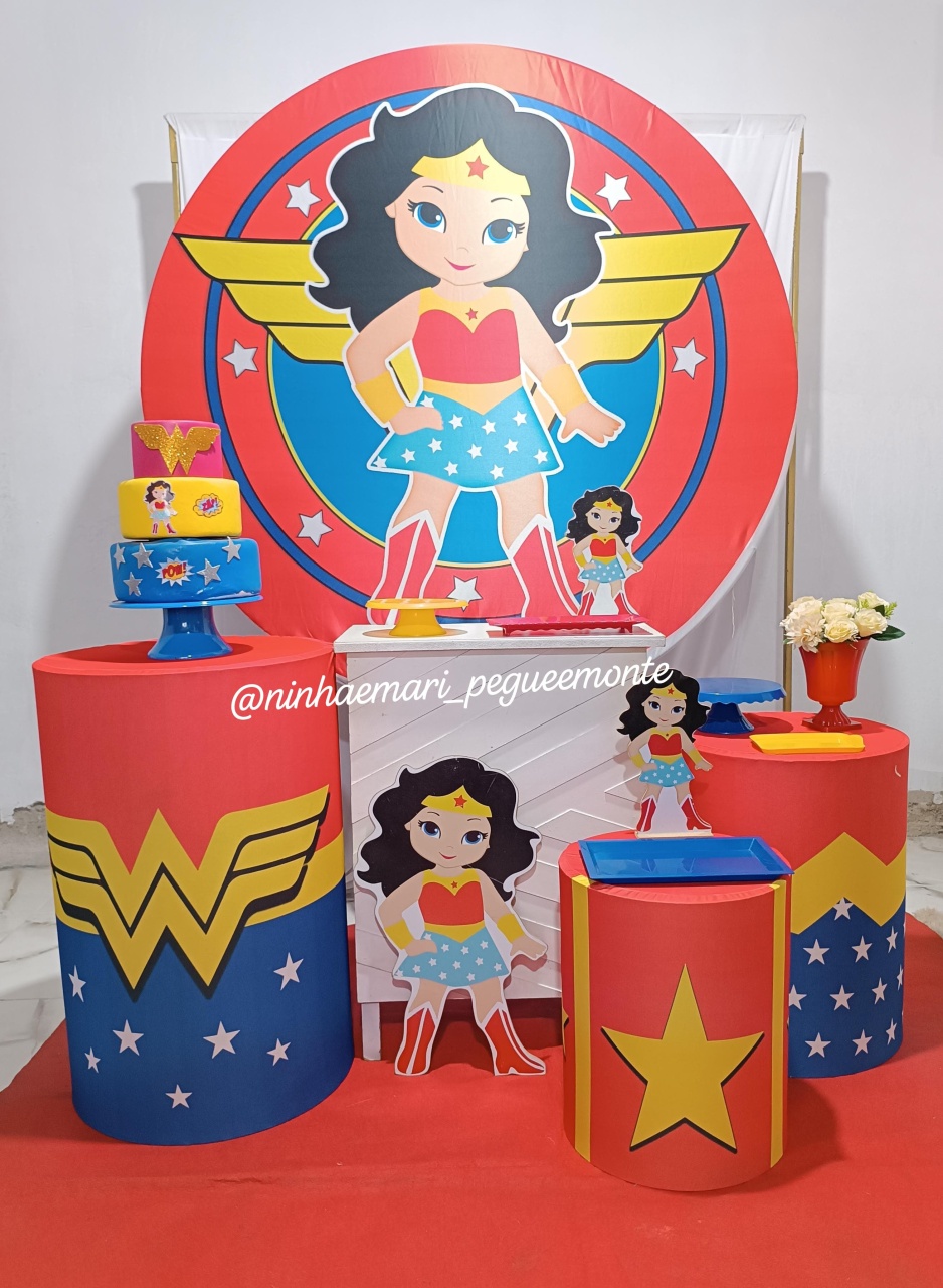 Kit Ouro Mulher Maravilha Gut 2 - N&M-pegue e monte
