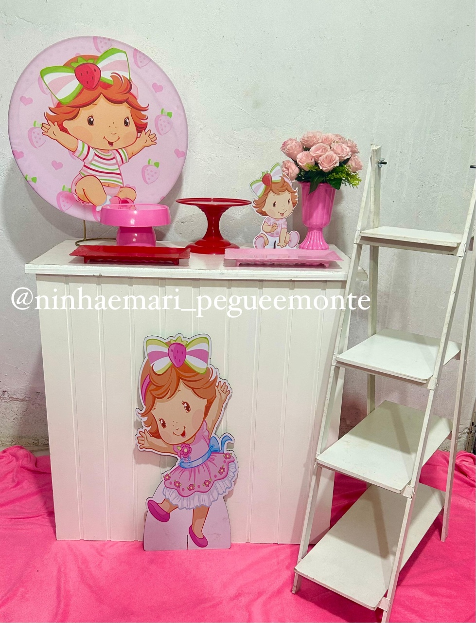 Kit Mesa Moranguinho Baby - N&M-pegue e monte
