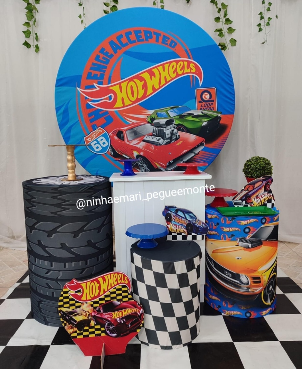 Kit Ouro Hotweels 1 - N&M-pegue e monte