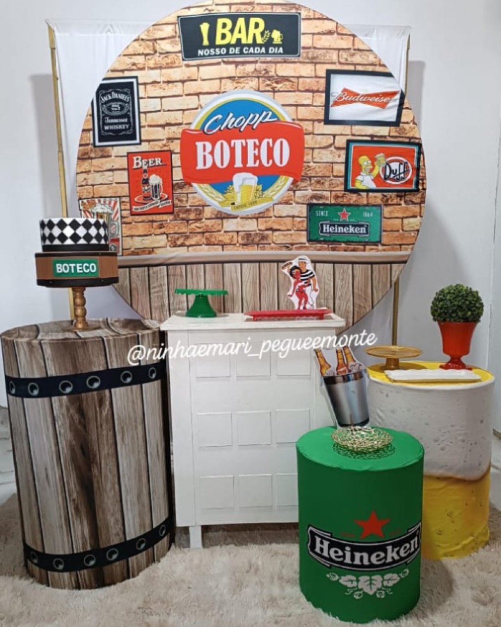 Kit Ouro Boteco 3 - N&M-pegue e monte
