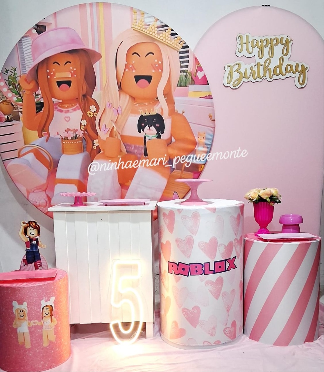 Kit Diamante Roblox Menina - N&M-pegue e monte