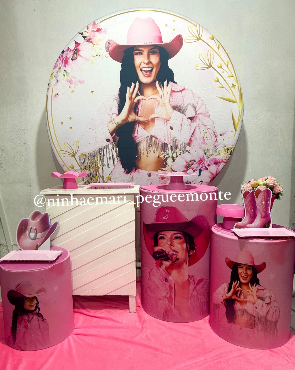 Kit Ouro Ana Castela 1 - N&M-pegue e monte
