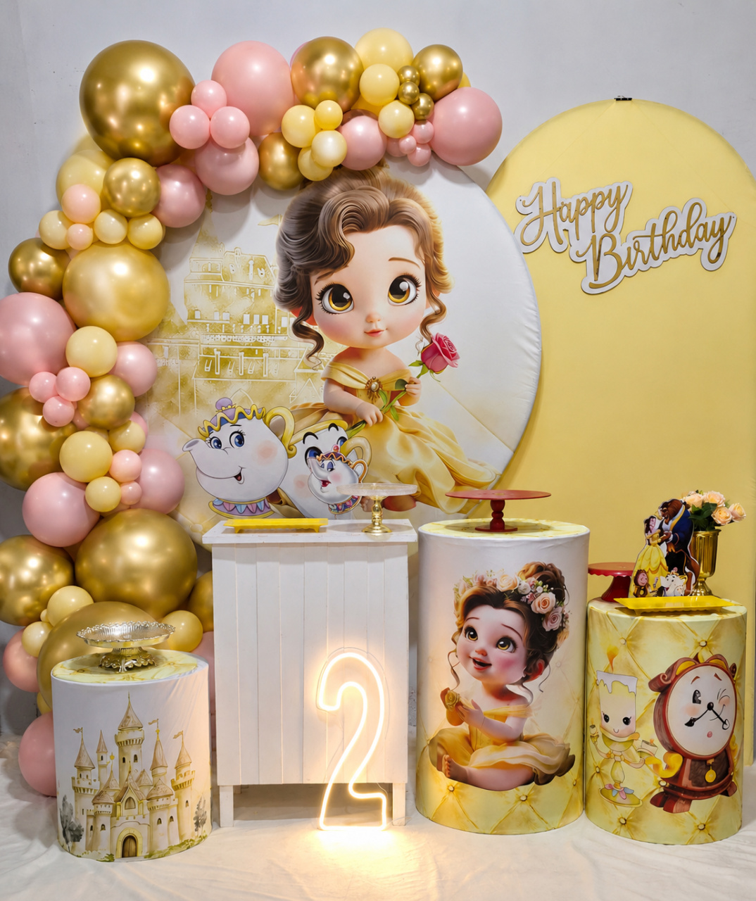 Decoração Kit Diamante Bela Cut - N&M-pegue e monte