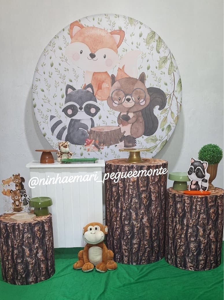 Kit Ouro Bosque dos Animais  - N&M-pegue e monte