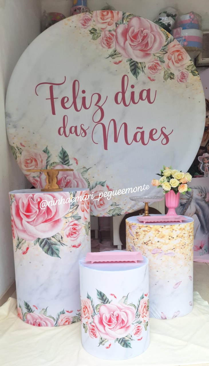 Kit Prata Dia das Mães  - N&M-pegue e monte