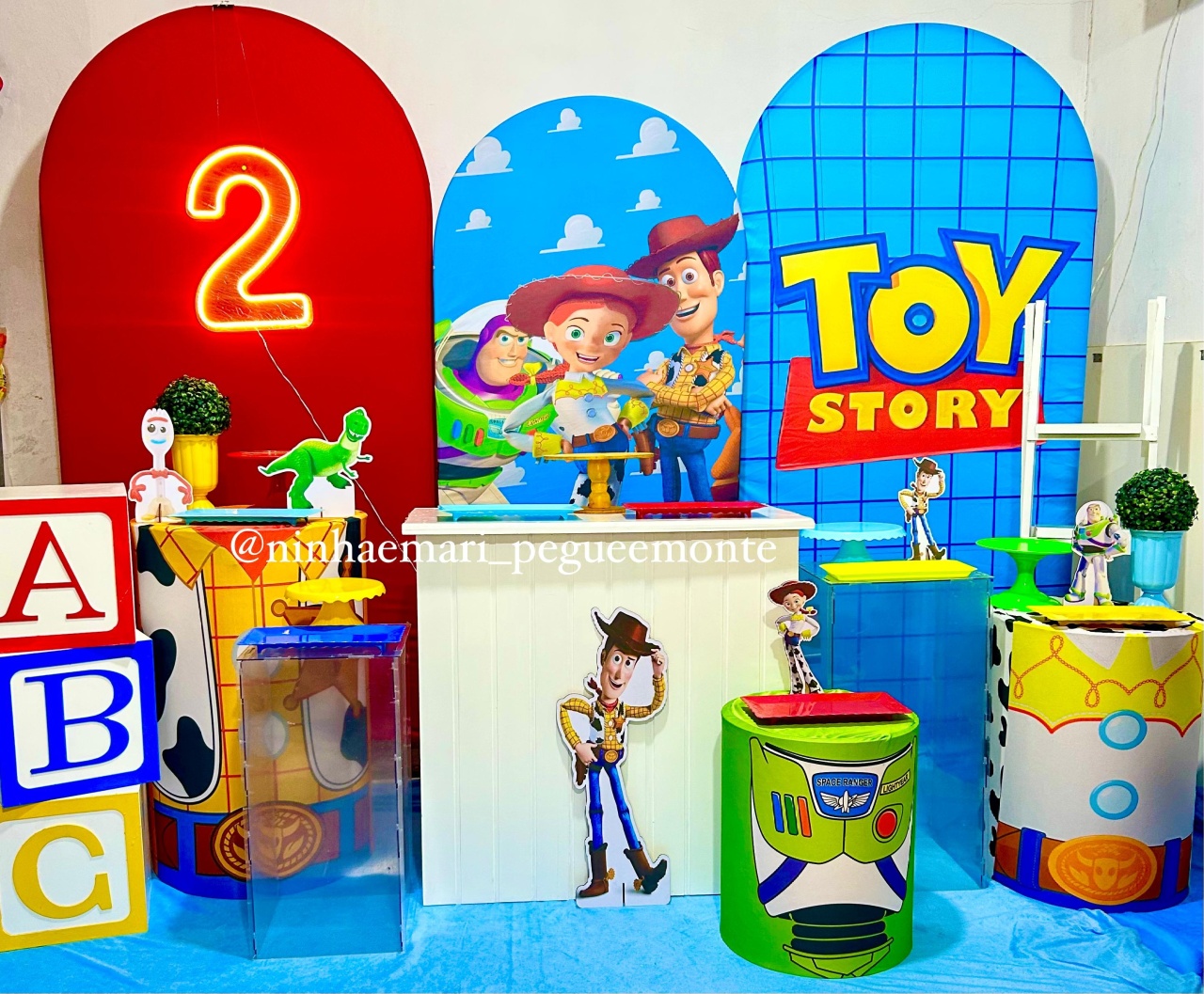 Kit Composição Toy Story 3 - N&M-pegue e monte