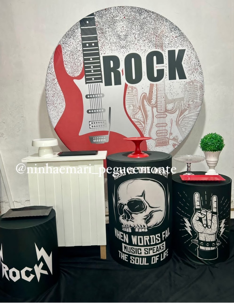 Kit Ouro Rock - N&M-pegue e monte