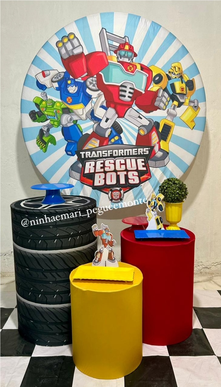 Kit Prata Transformes - N&M-pegue e monte