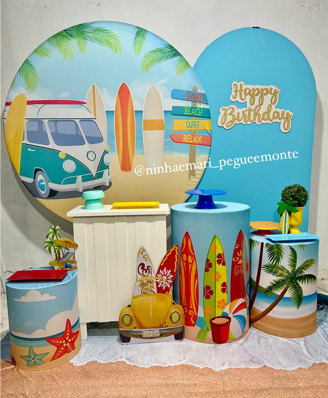 Kit Diamante Praia - N&M-pegue e monte