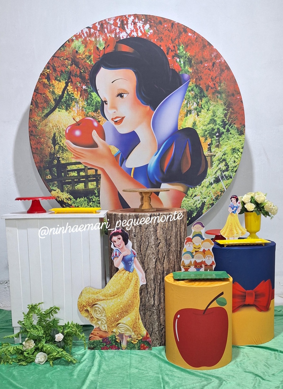 Kit Ouro Branca de Neve  - N&M-pegue e monte