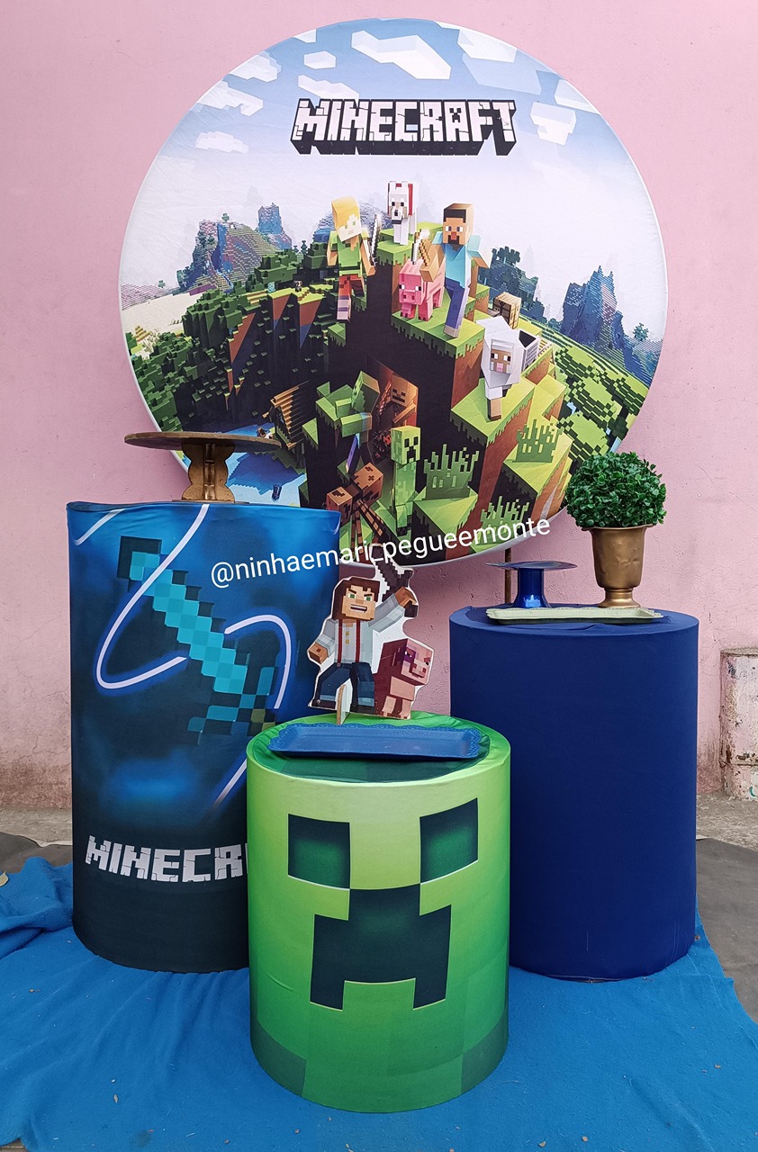 Kit Prata Minecraft  - N&M-pegue e monte