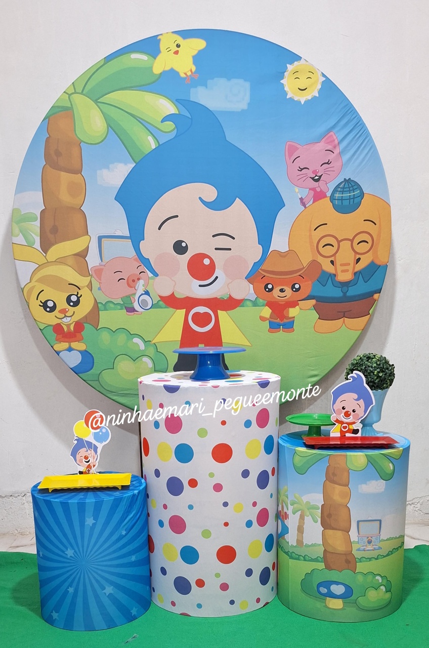 Kit Prata Palhaço Herói 2  - N&M-pegue e monte