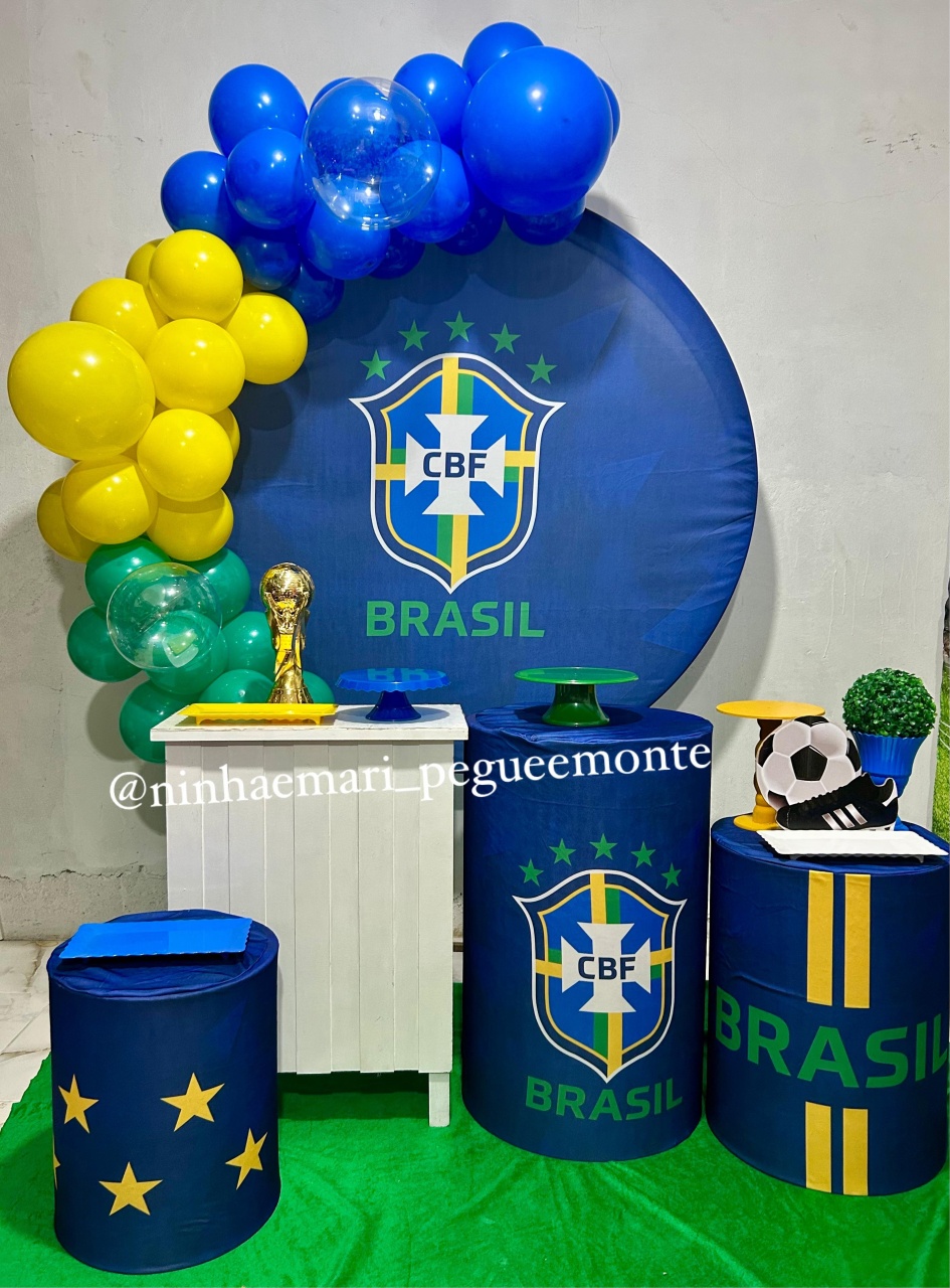 Kit Ouro Brasil Azul - N&M-pegue e monte