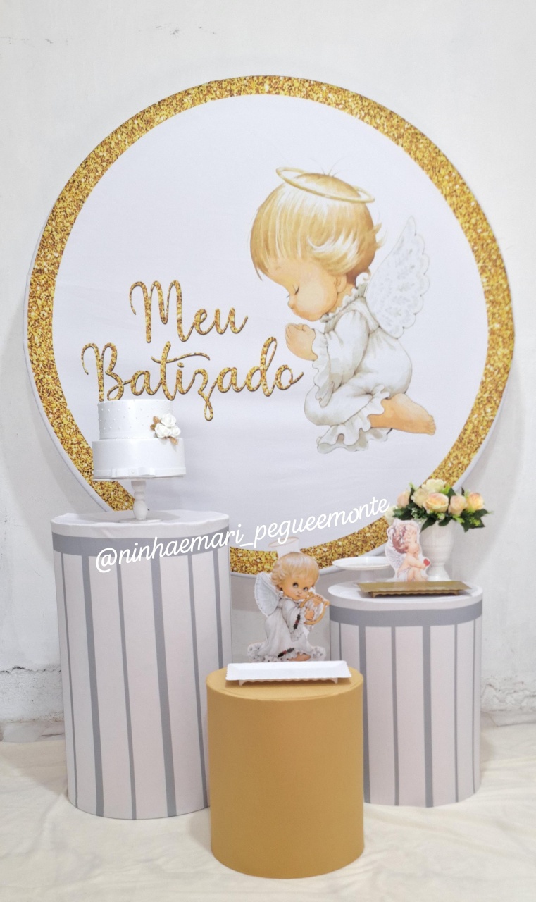 Kit Prata Batizado 1 - N&M-pegue e monte