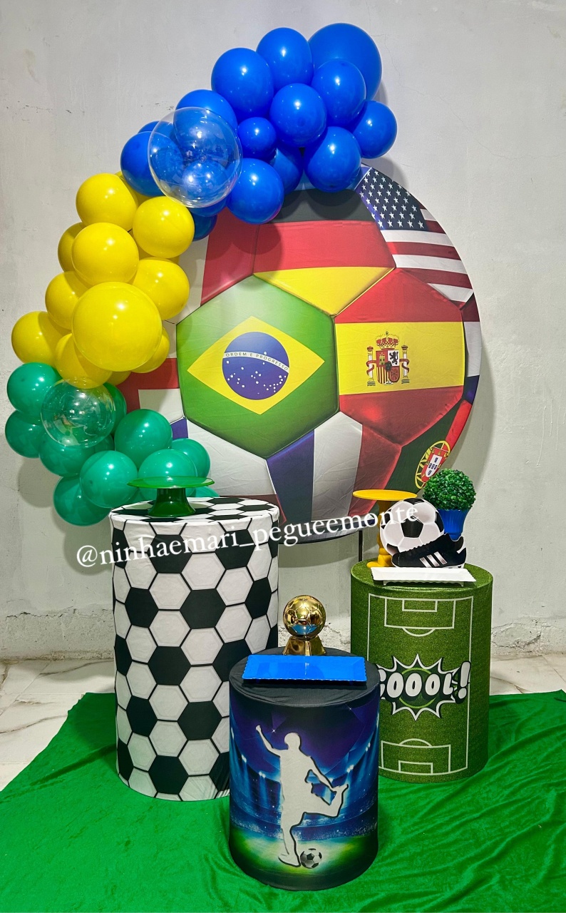 Kit Prata Futebol 5 - N&M-pegue e monte