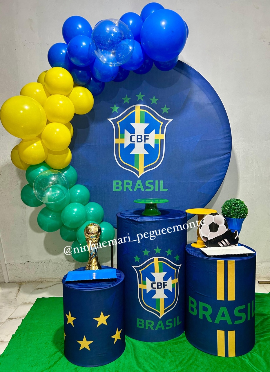 Kit Prata Brasil Azul - N&M-pegue e monte