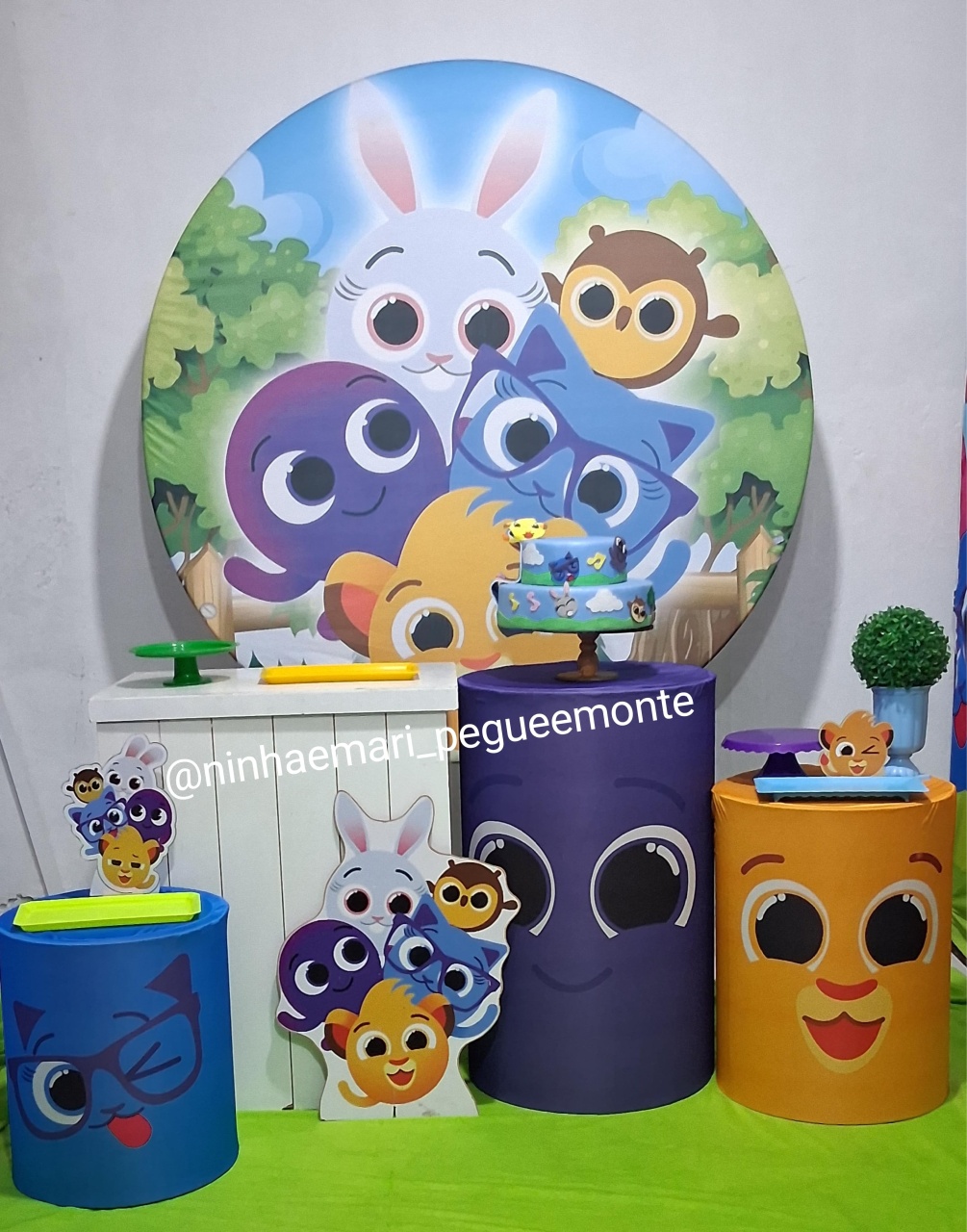 Kit Ouro Bolofofo 3 - N&M-pegue e monte