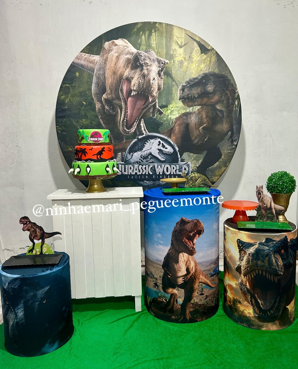 Kit Ouro Dinossauro 3 - N&M-pegue e monte