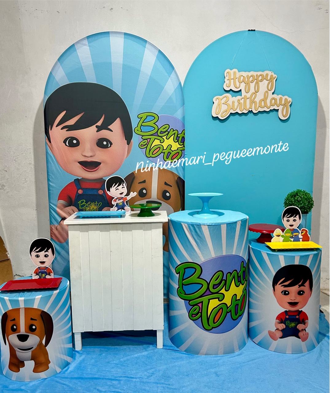 Kit Composição Bento E Totó - N&M-pegue e monte