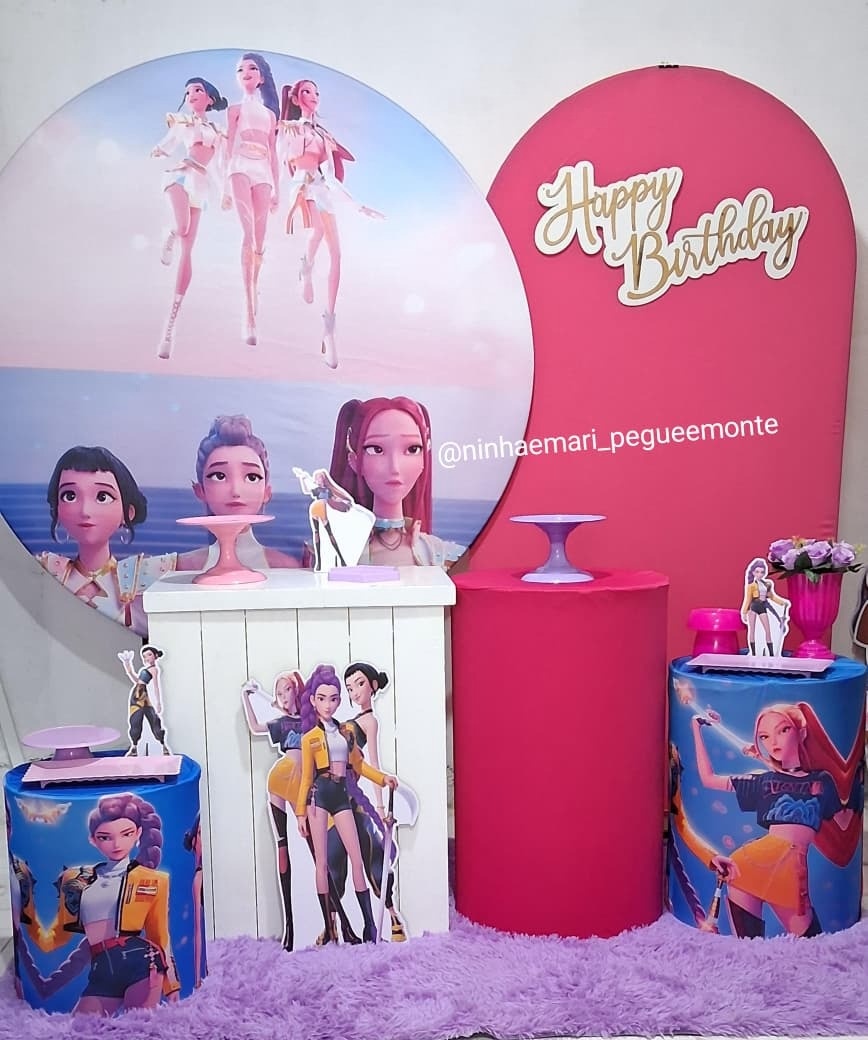 Kit Diamante Guerreiras K-Pop - N&M-pegue e monte