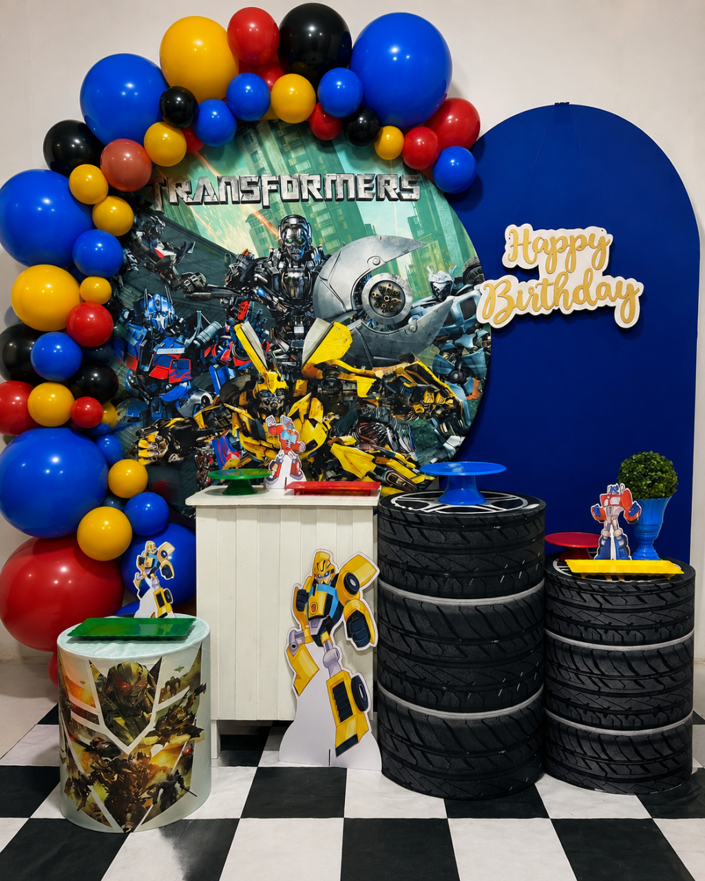 Decoração Kit Diamante Transformers 2 - N&M-pegue e monte