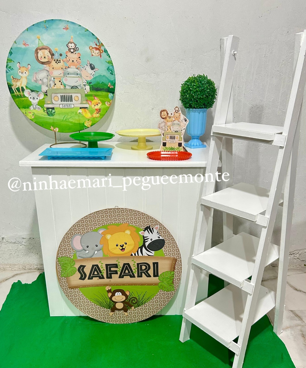 Kit Mesa Safari - N&M-pegue e monte