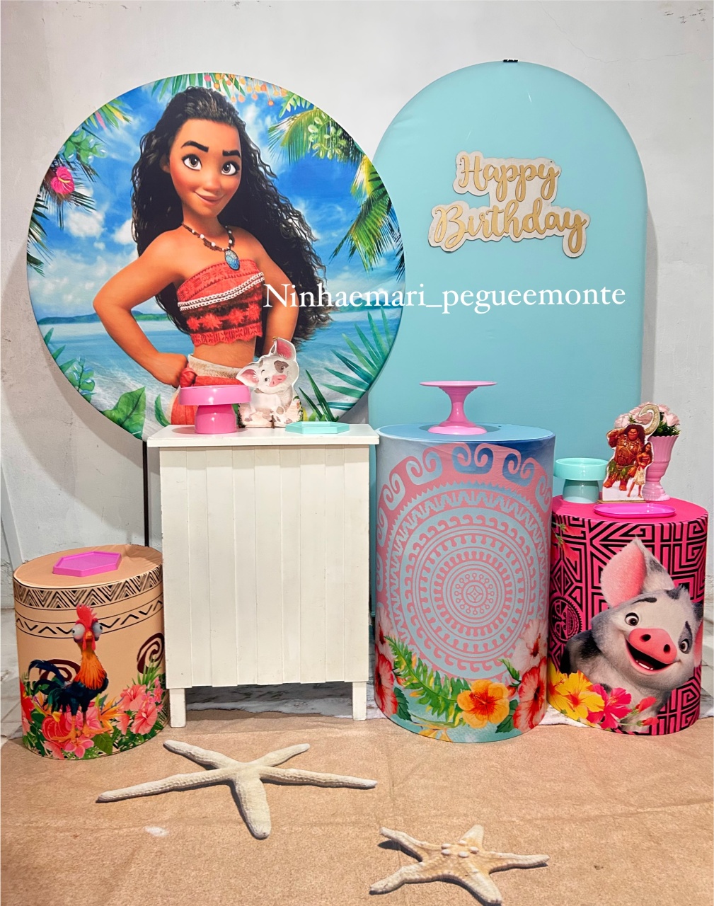 Kit Diamante Moana Adulto - N&M-pegue e monte