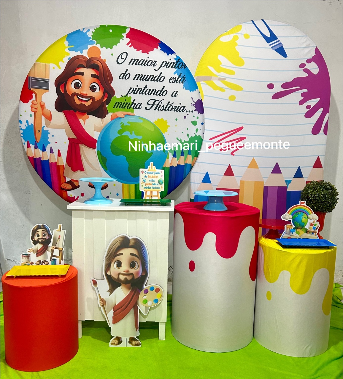 Kit Diamante O Maior Pintor Do Mundo - N&M-pegue e monte