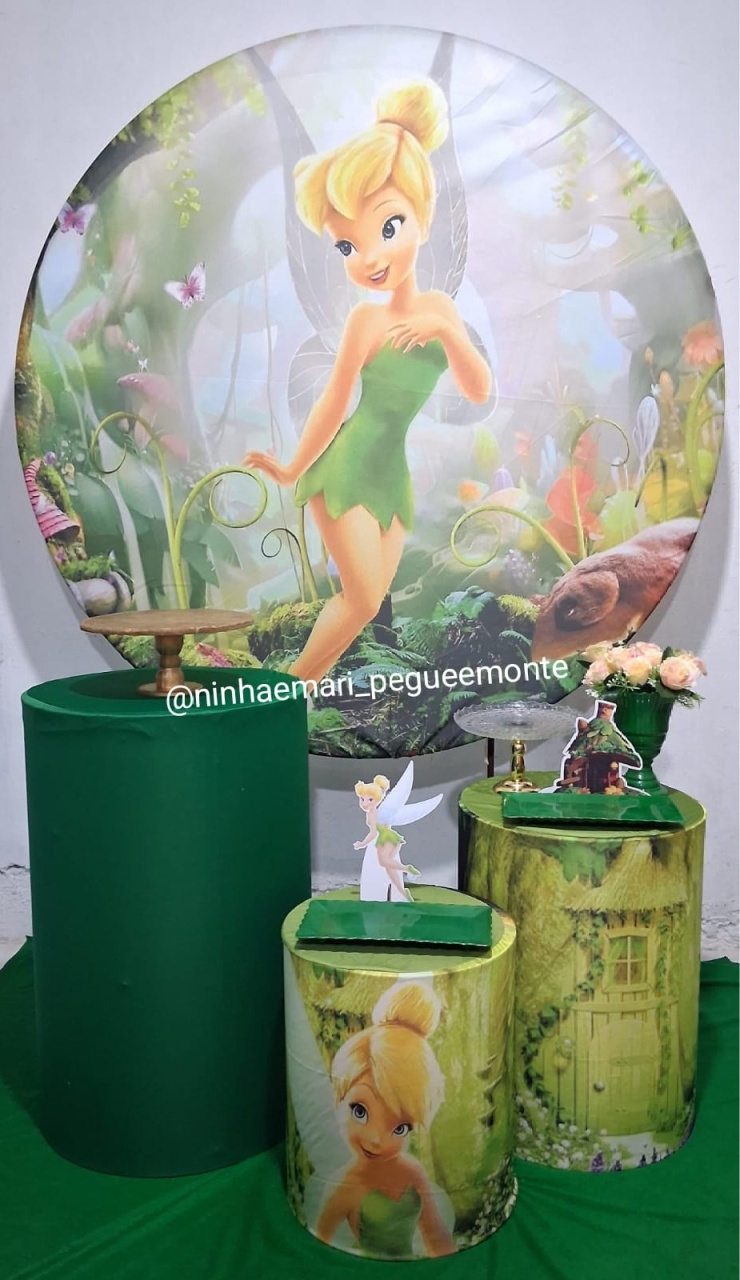 Kit Prata Tinkbell 3 - N&M-pegue e monte