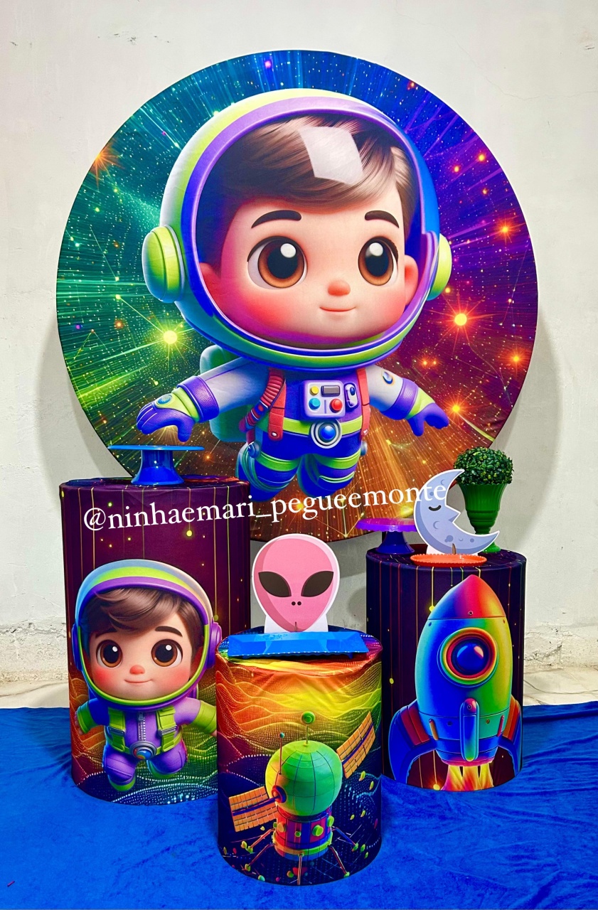 Kit Prata Astronauta 3 - N&M-pegue e monte