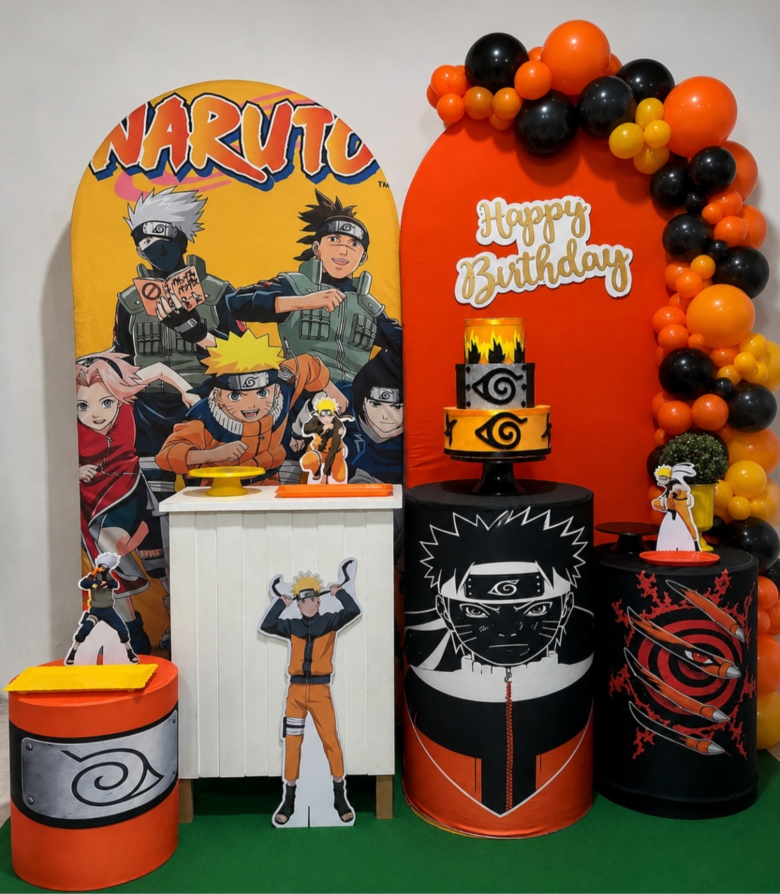 Kit Composição Naruto - N&M-pegue e monte