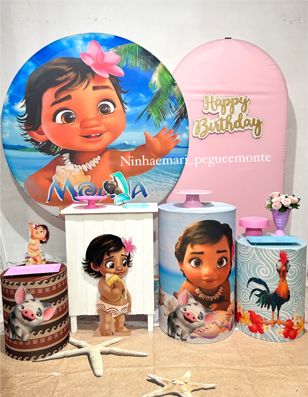 Kit Diamante Moana Baby 2 - N&M-pegue e monte