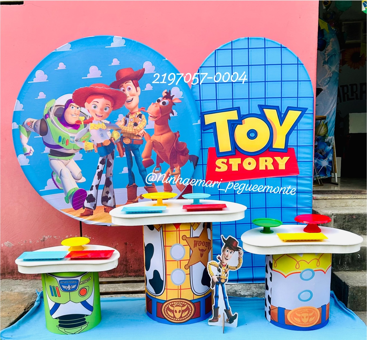 Kit Composição Toy Story 6 - N&M-pegue e monte