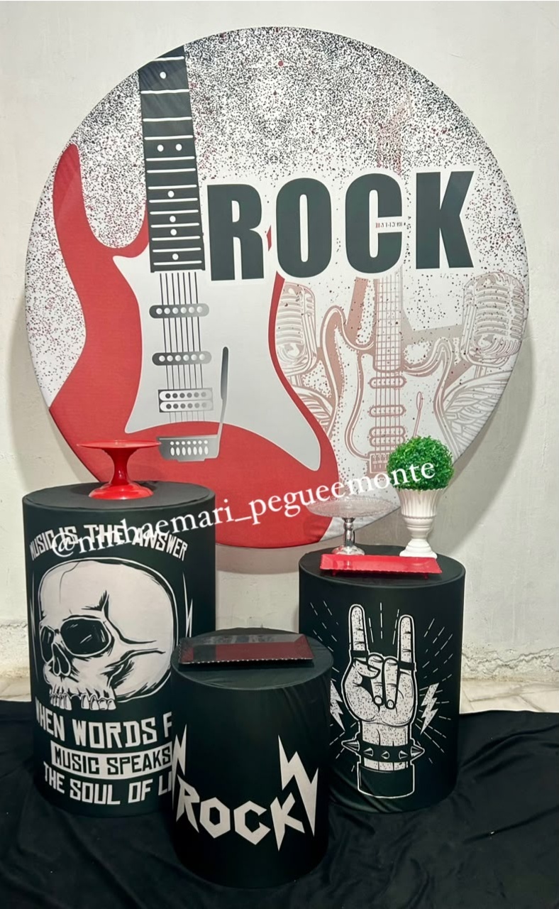 Kit Prata Rock - N&M-pegue e monte