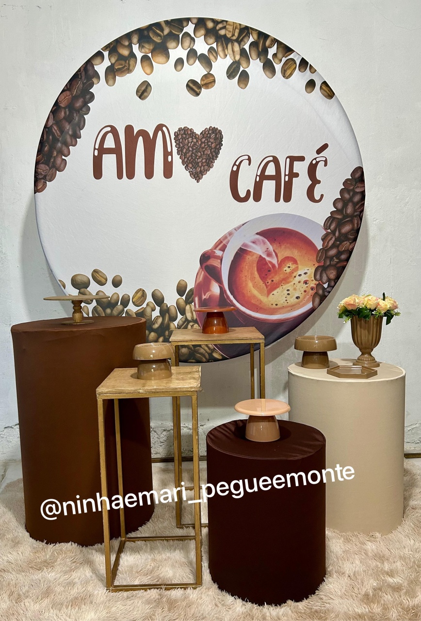 Kit Ouro Amo Café  - N&M-pegue e monte