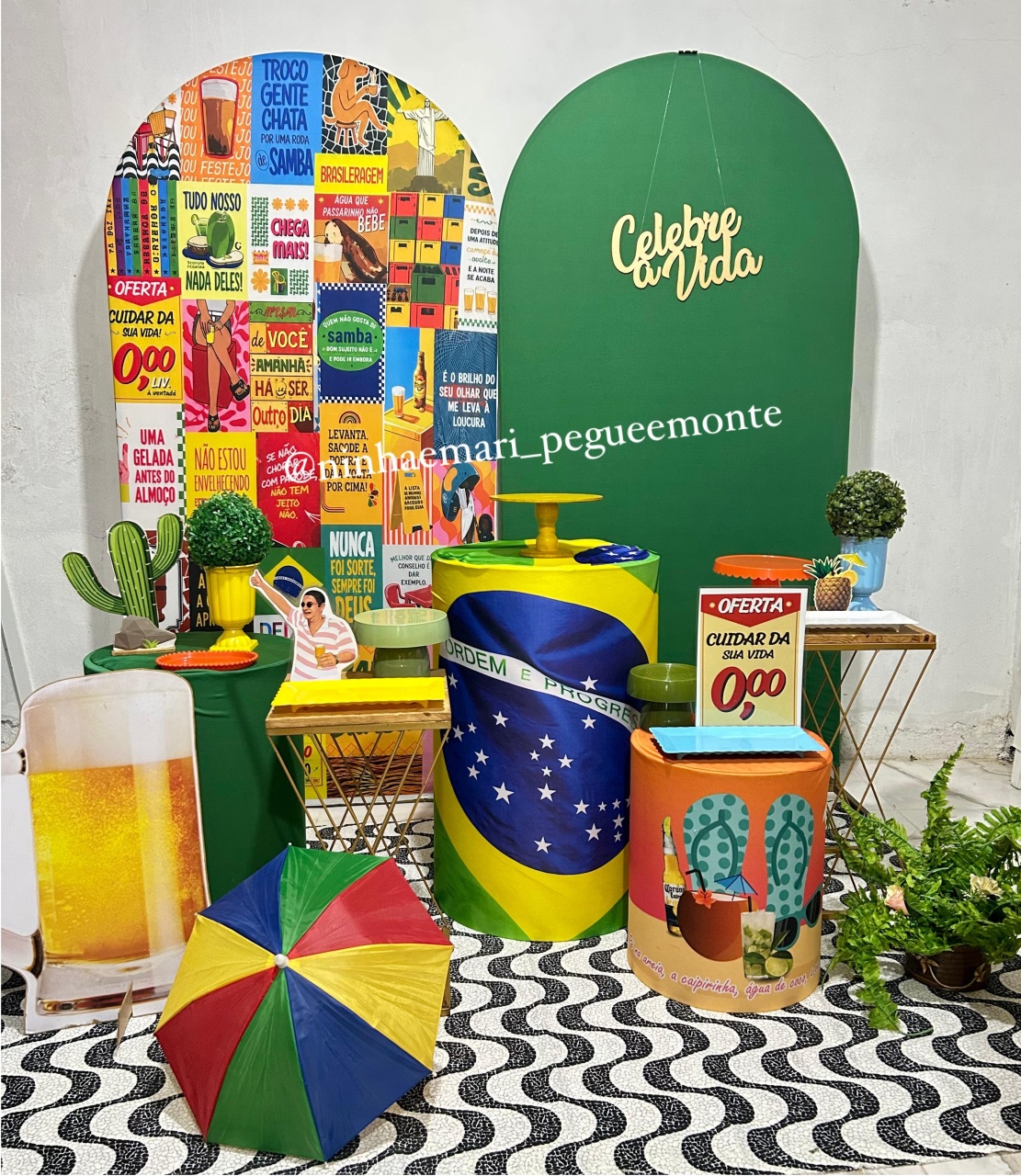 Kit Composição Brasilidades 1 - N&M-pegue e monte