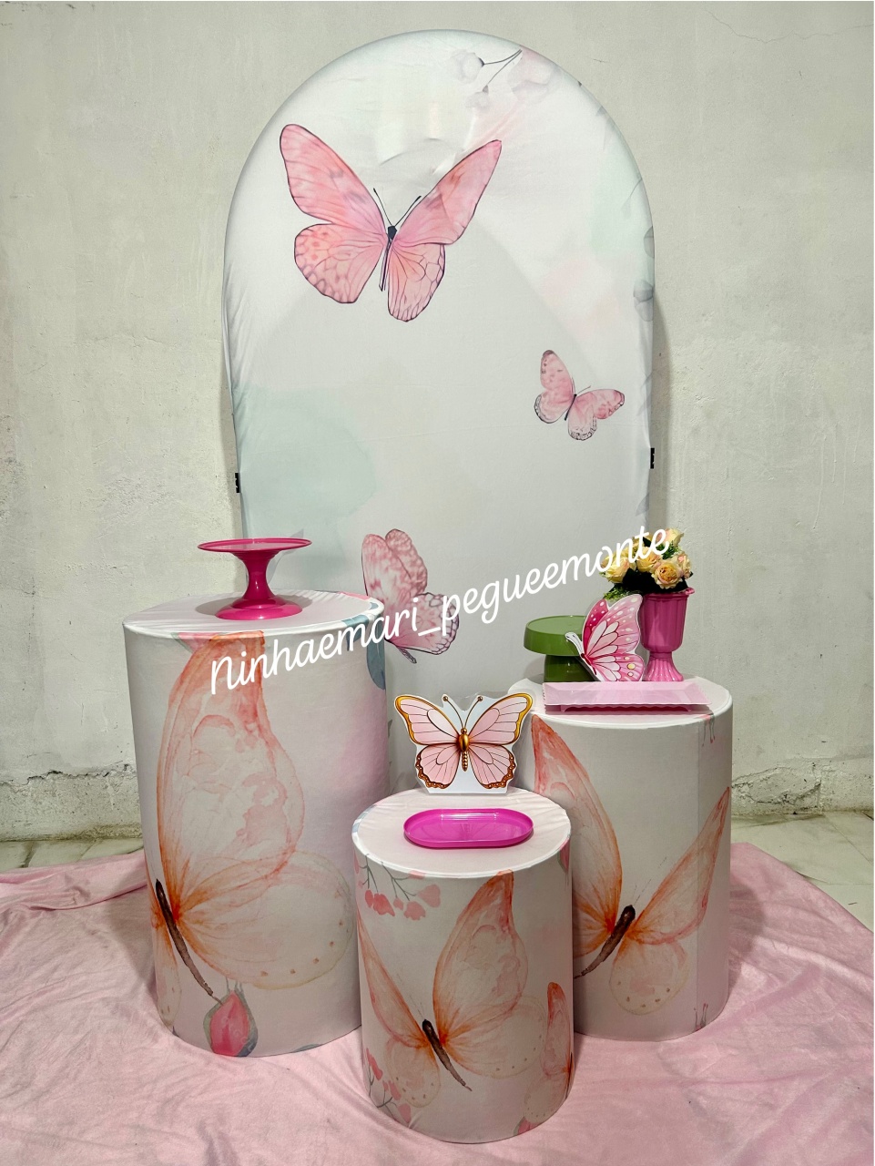 Kit Luxo Borboleta - N&M-pegue e monte