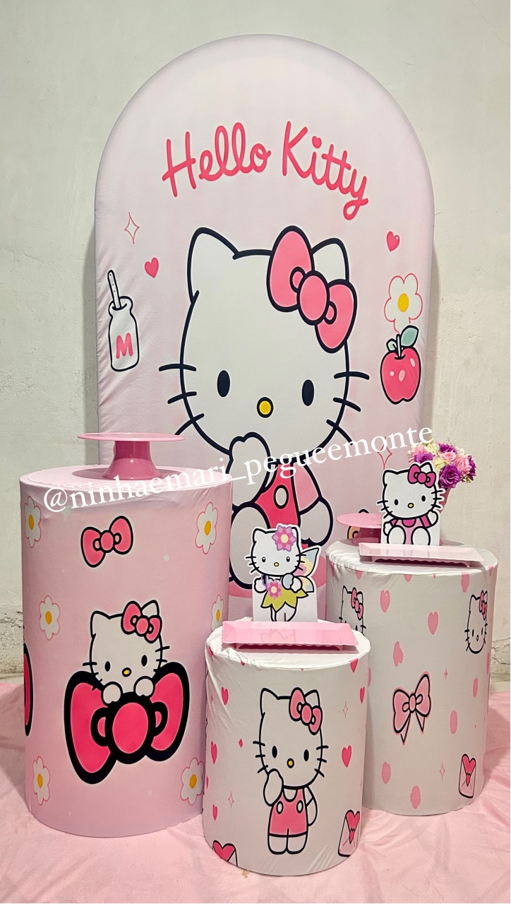 Kit Luxo Hello Kitty - N&M-pegue e monte
