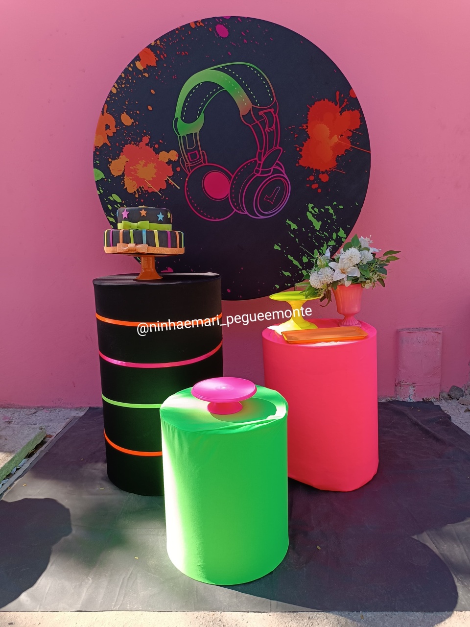 Kit Prata Neon - N&M-pegue e monte