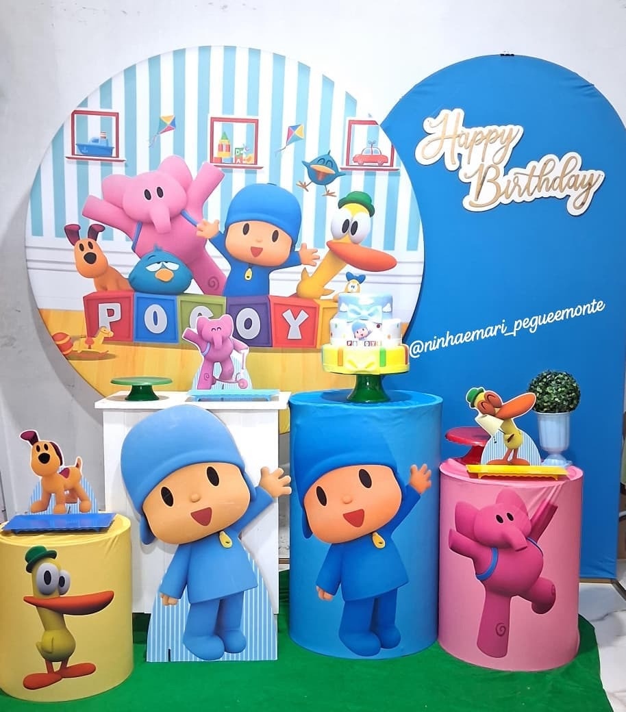 Kit Diamante Pocoyo 1 - N&M-pegue e monte